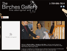 Tablet Screenshot of birchesgallery.com